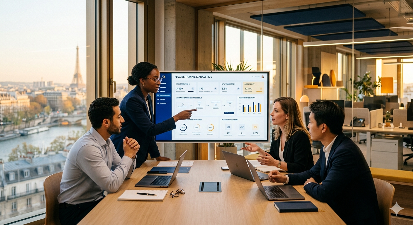 Équipe en transformation IA